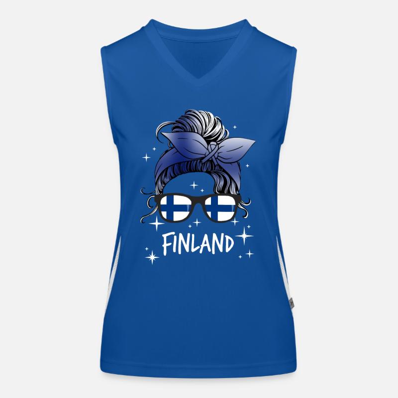 Finlande Débardeur respirant contrasté Femme