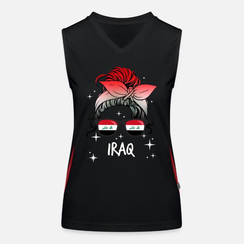 Irak Débardeur respirant contrasté Femme