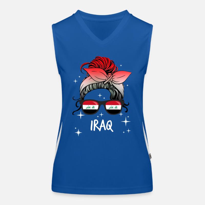 Irak Funktionelles Kontrast-Tank Top für Frauen