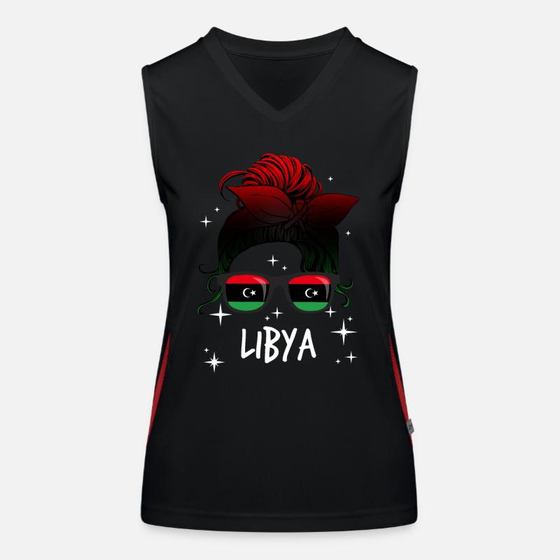 Libya Women's Functional Contrast Tank Top