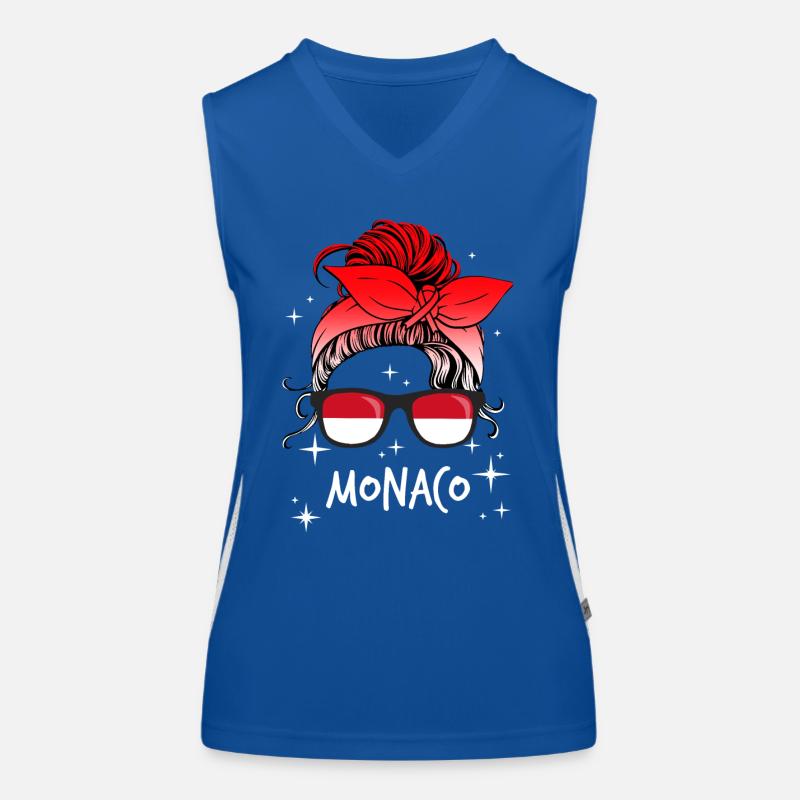 Monaco Débardeur respirant contrasté Femme