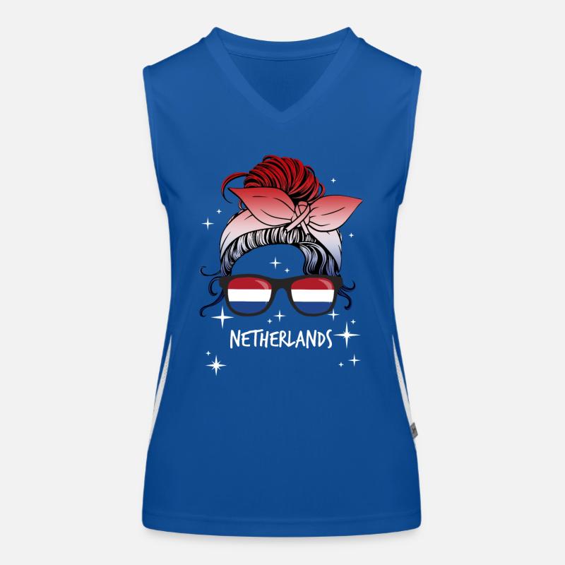 Netherlands Women's Functional Contrast Tank Top
