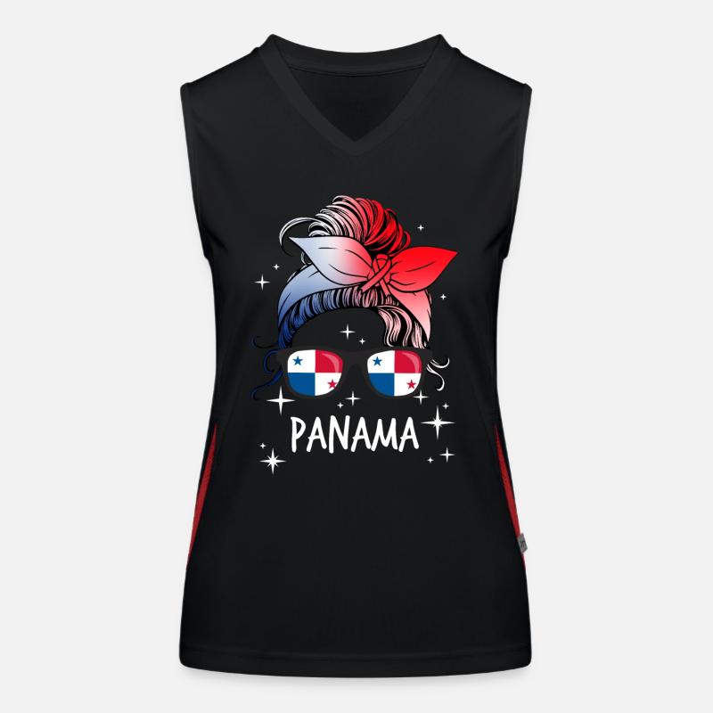 Panama Funktionelles Kontrast-Tank Top für Frauen