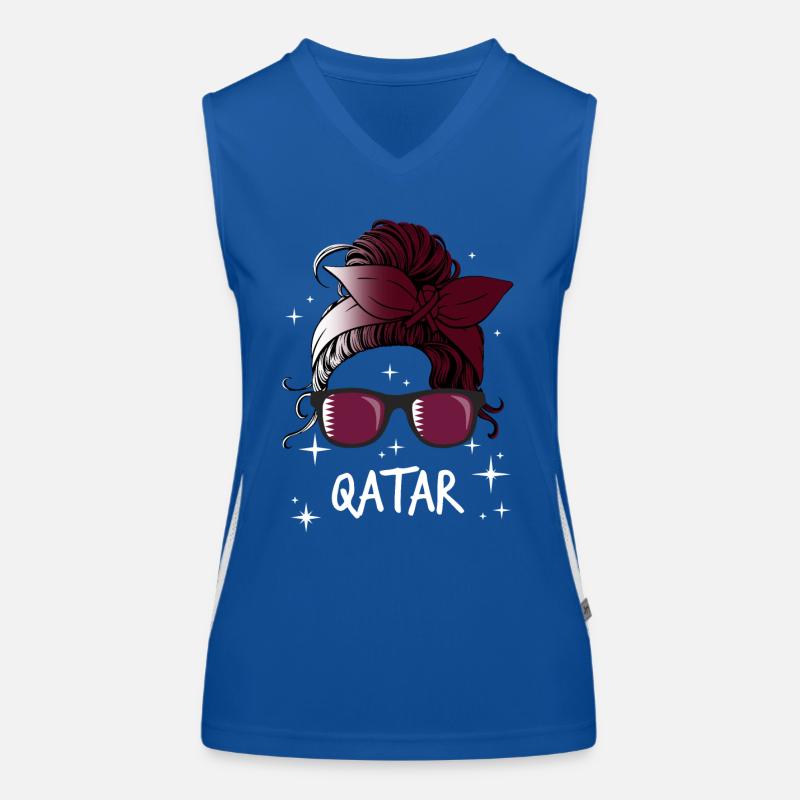 Katar Funktionelles Kontrast-Tank Top für Frauen