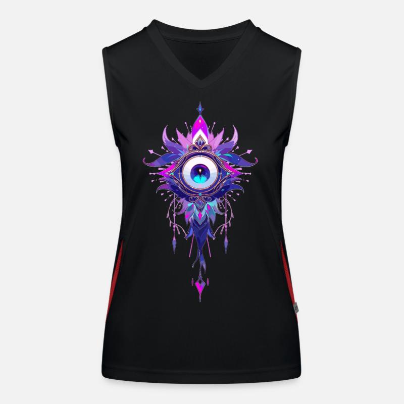 Traumfänger #8 Funktionelles Kontrast-Tank Top für Frauen