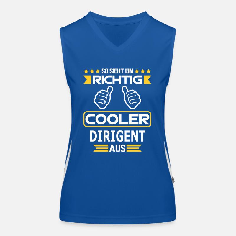 DIRIGENT Funktionelles Kontrast-Tank Top für Frauen