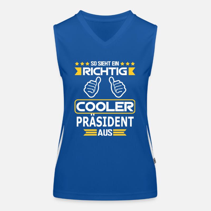 PRÄSIDENT Funktionelles Kontrast-Tank Top für Frauen