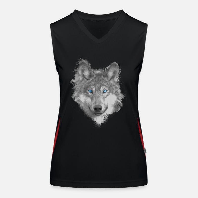 Wolf Débardeur respirant contrasté Femme
