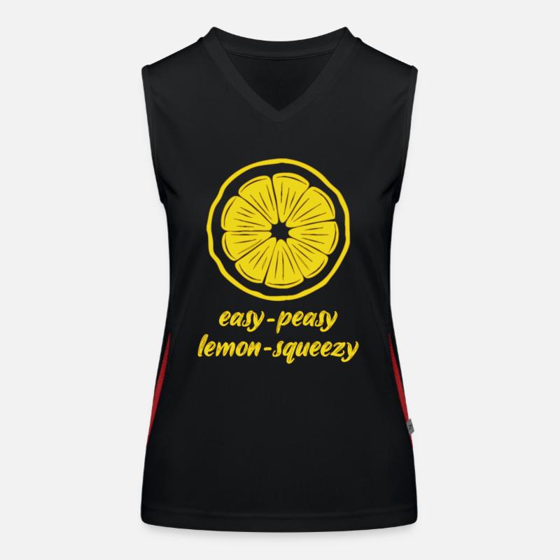 Alles easy Funktionelles Kontrast-Tank Top für Frauen