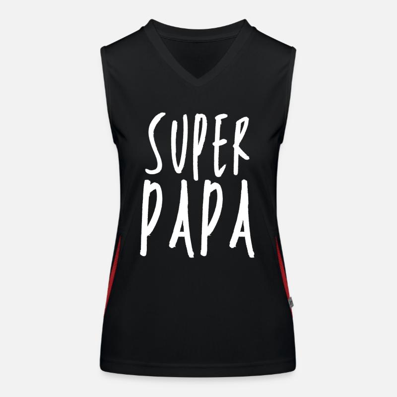 Super Dad Women's Functional Contrast Tank Top