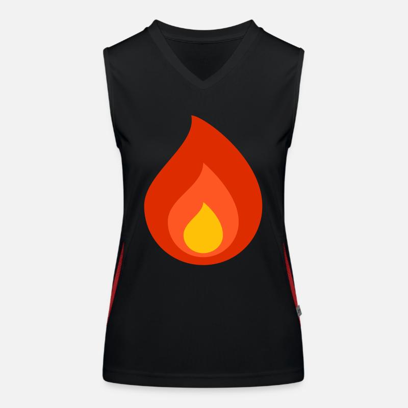 Vier Funktionelles Kontrast-Tank Top für Frauen