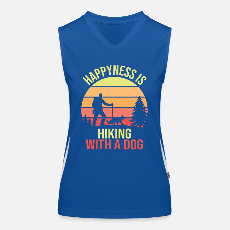 Berg Abenteuer Geschenk Spruch Bergsteigen Wandern Funktionelles Kontrast-Tank Top für Frauen