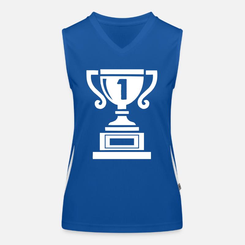 Copa 1 Camiseta funcional de tirantes en contraste para mujer