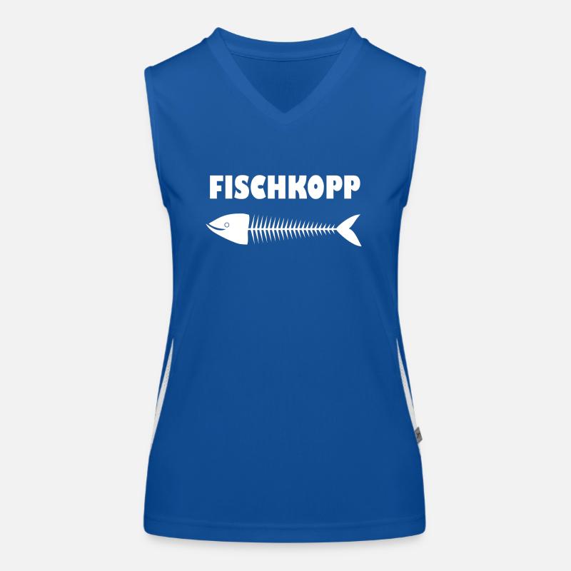 Fischkopp Women's Functional Contrast Tank Top