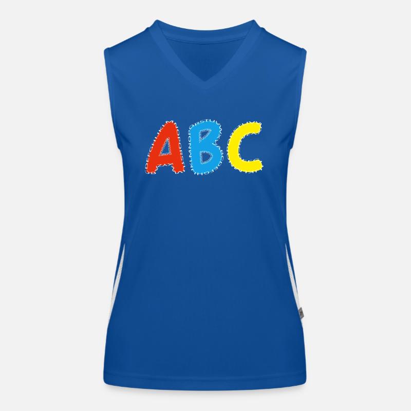 ABC- Schulstart, Schukind Débardeur respirant contrasté Femme