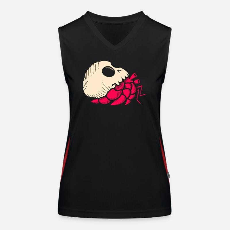 Hermit Skull Women's Functional Contrast Tank Top