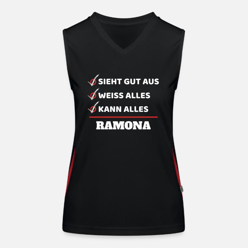 Ramona Funktionelles Kontrast-Tank Top für Frauen