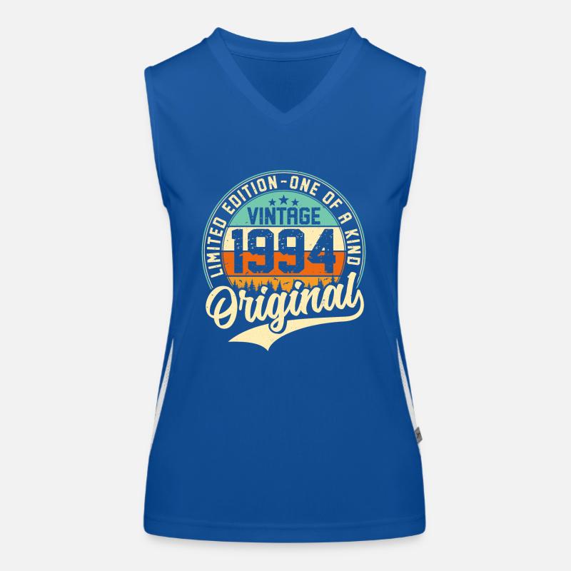 Vintage 1994 Original Funktionelles Kontrast-Tank Top für Frauen