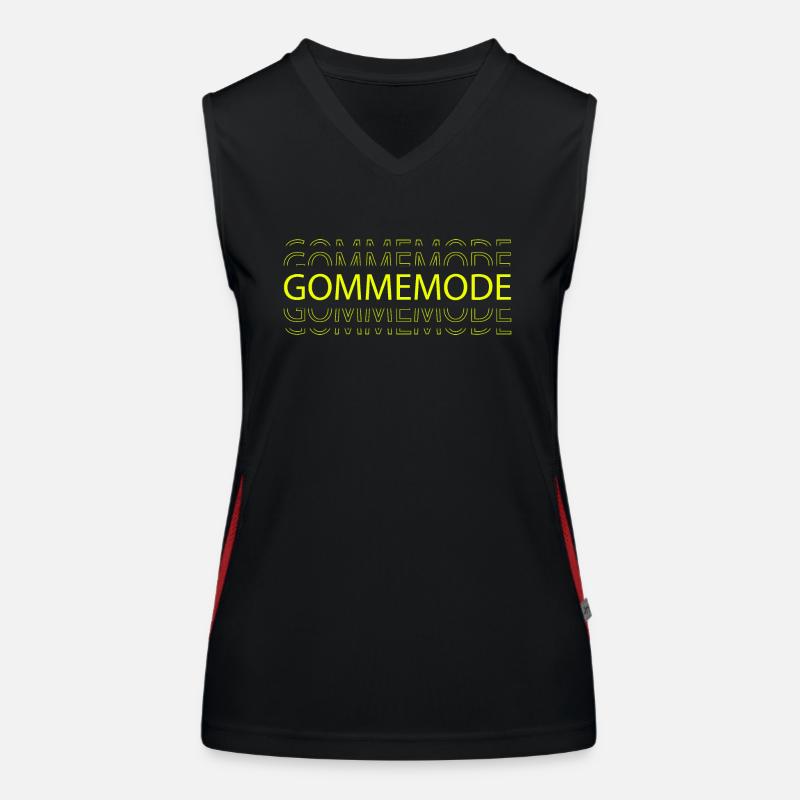 Gommemode - Jugendsprache Funktionelles Kontrast-Tank Top für Frauen