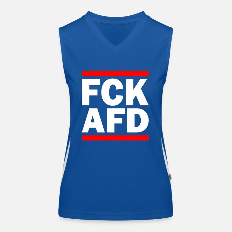 Fck afd Funktionelles Kontrast-Tank Top für Frauen