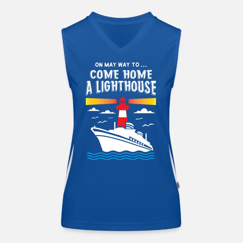 Phare Débardeur respirant contrasté Femme