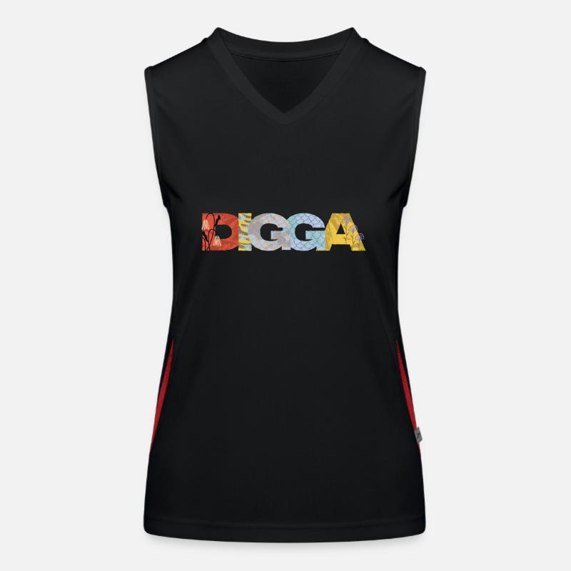 digga Funktionelles Kontrast-Tank Top für Frauen