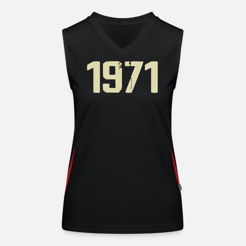 Jubilé 1971 Débardeur respirant contrasté Femme