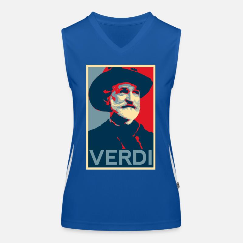 Giuseppe Verdi Débardeur respirant contrasté Femme