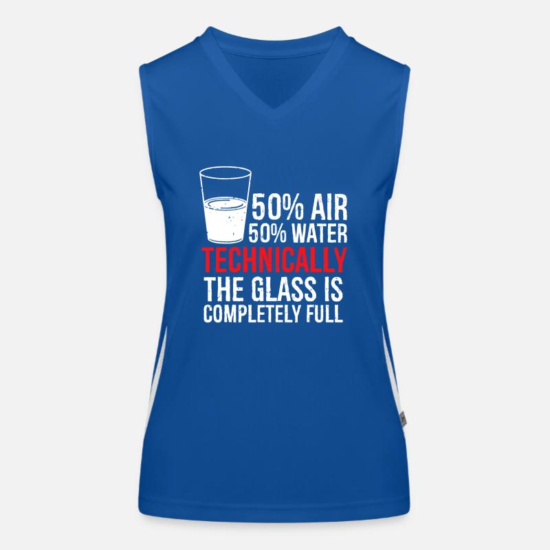 Funny Science, Physics Lover, Science Student Women's Functional Contrast Tank Top