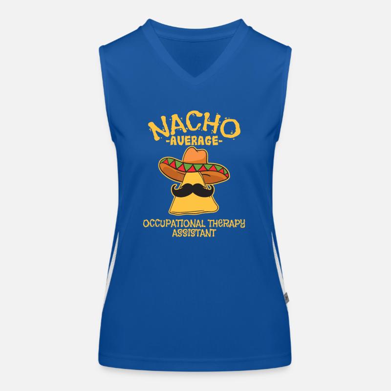 Nacho Average Occupational Therapy Assistant Women's Functional Contrast Tank Top
