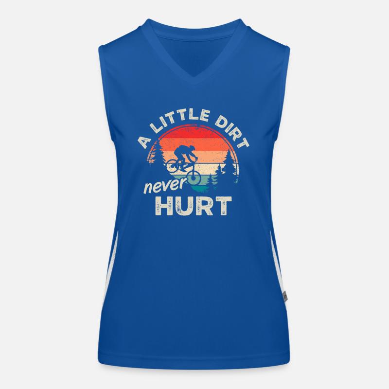 Mountain Biking MTB Downhill Mountain Biker Women's Functional Contrast Tank Top