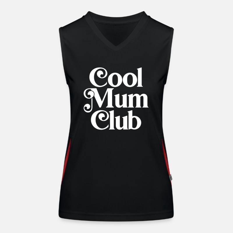 Cool Mum Club Women's Functional Contrast Tank Top