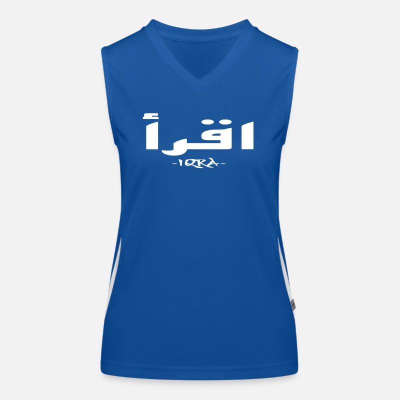 Iqra - Lire 05 Débardeur respirant contrasté Femme