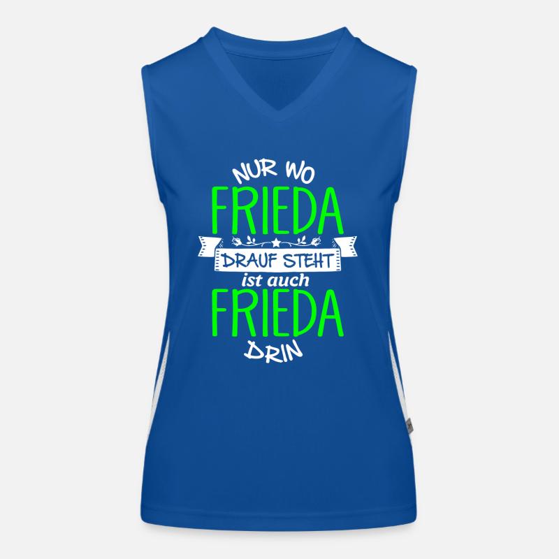 FRIEDA die Echte Funktionelles Kontrast-Tank Top für Frauen
