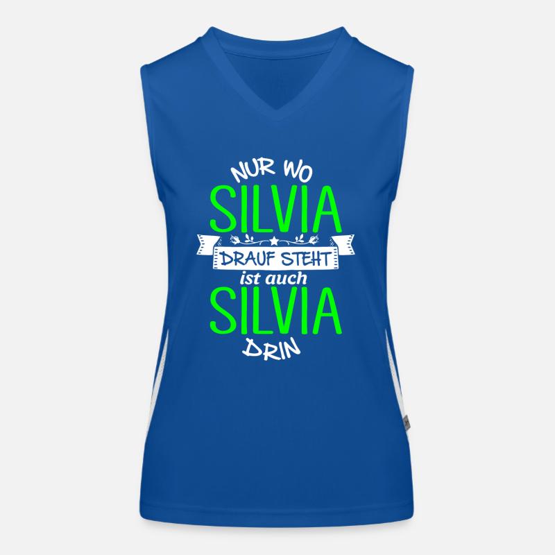 SILVIA die Echte Funktionelles Kontrast-Tank Top für Frauen