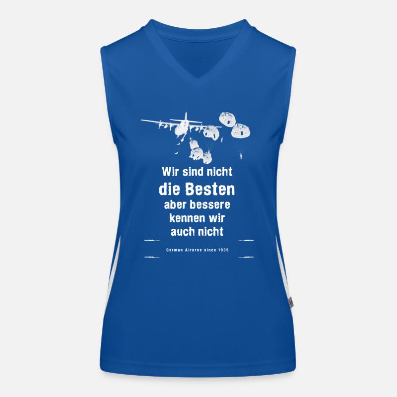 Fallschirmjäger: Die besten Funktionelles Kontrast-Tank Top für Frauen
