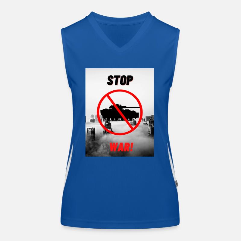 WAR Funktionelles Kontrast-Tank Top für Frauen