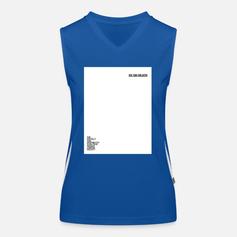 Ich bin Holder Funktionelles Kontrast-Tank Top für Frauen
