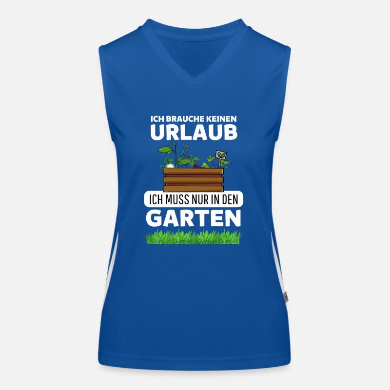 Garten Pflanze Lustige Geschenkidee Gärtner Funktionelles Kontrast-Tank Top für Frauen