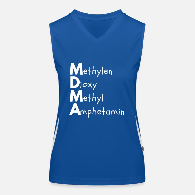 Methylendioxymethylamphetamin Funktionelles Kontrast-Tank Top für Frauen