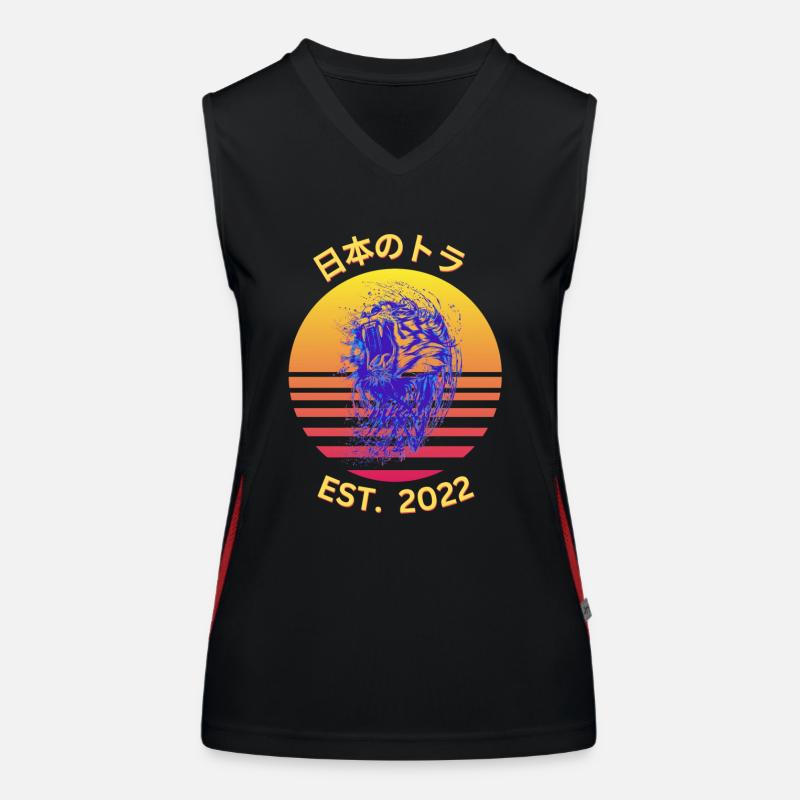 芸者 2022 1 Funktionelles Kontrast-Tank Top für Frauen