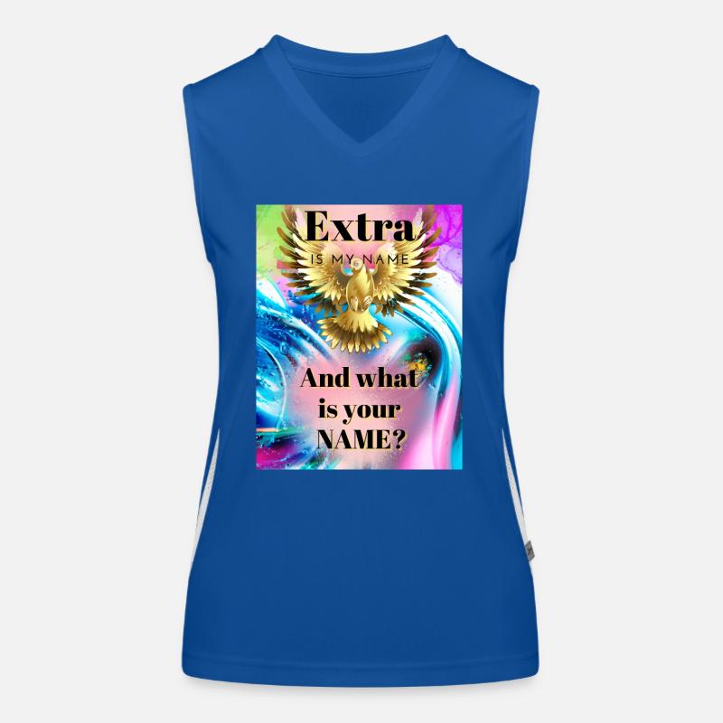 Conception EXTRA Débardeur respirant contrasté Femme