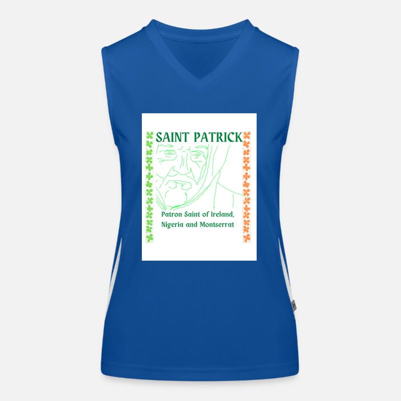 Saint Patrick Débardeur respirant contrasté Femme