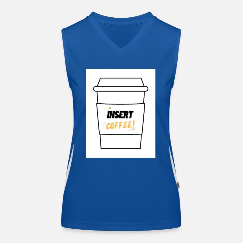 Insert Coffee Label LSHYBW Women's Functional Contrast Tank Top