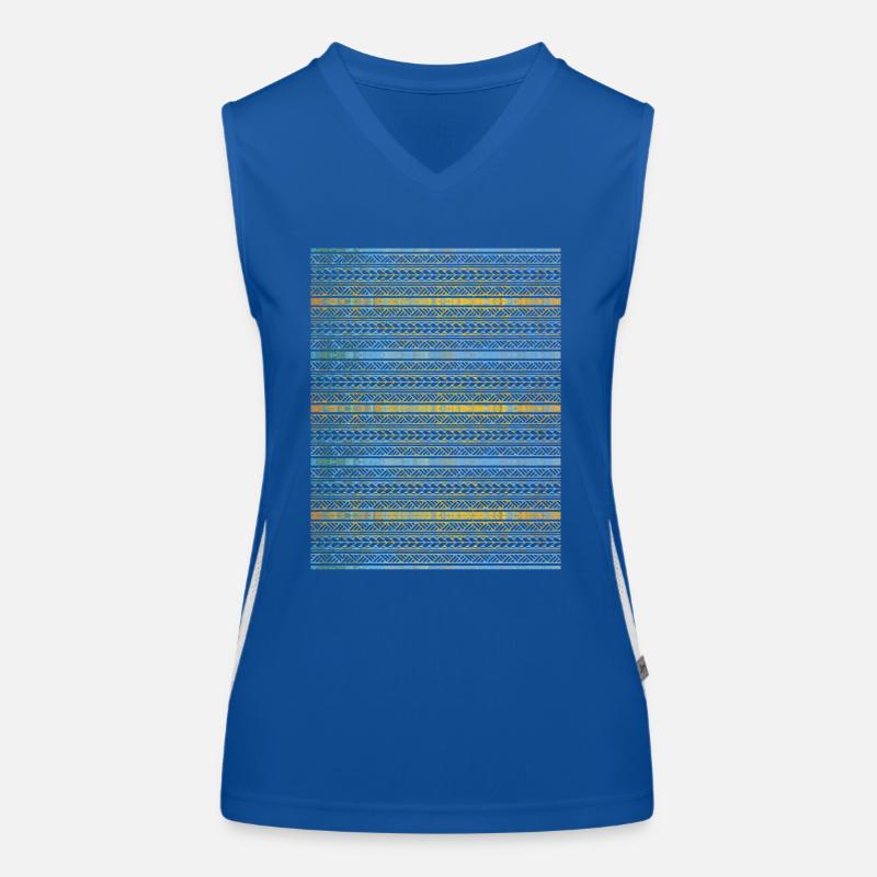 Indigenous Graphics Women's Functional Contrast Tank Top