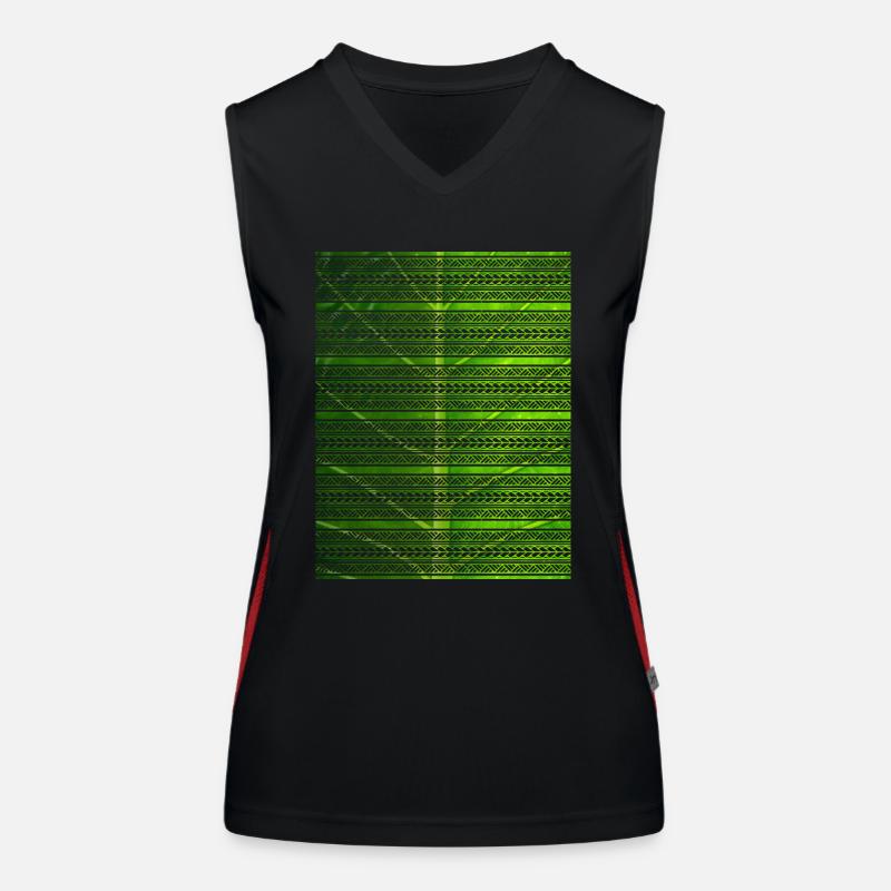 Indigenous Graphics Women's Functional Contrast Tank Top