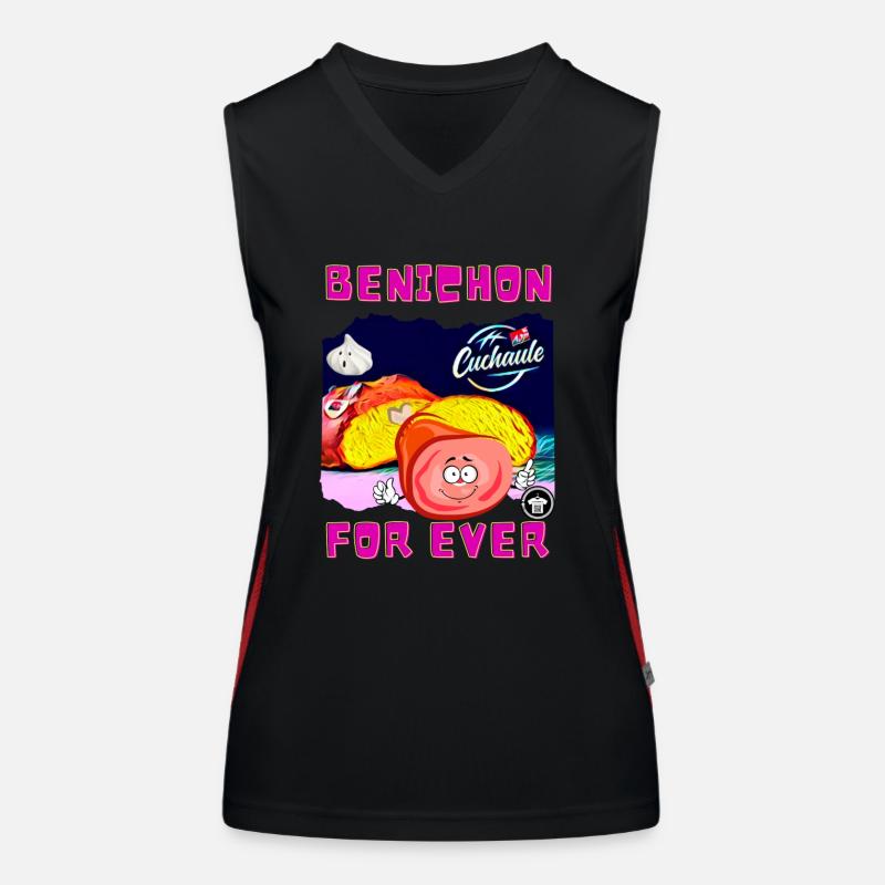 Bénichon For Ever von Ça Glâne Pour Moi Funktionelles Kontrast-Tank Top für Frauen