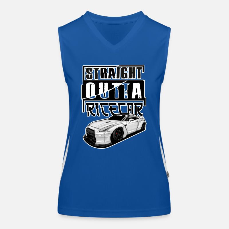 GTR Tuning Illustration Women's Functional Contrast Tank Top