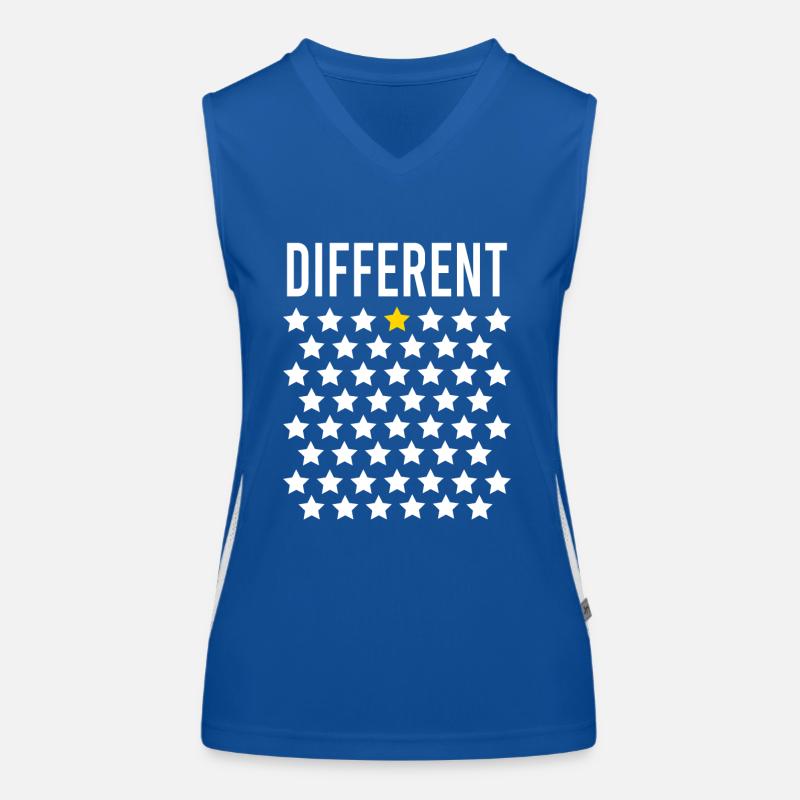 Différent Débardeur respirant contrasté Femme