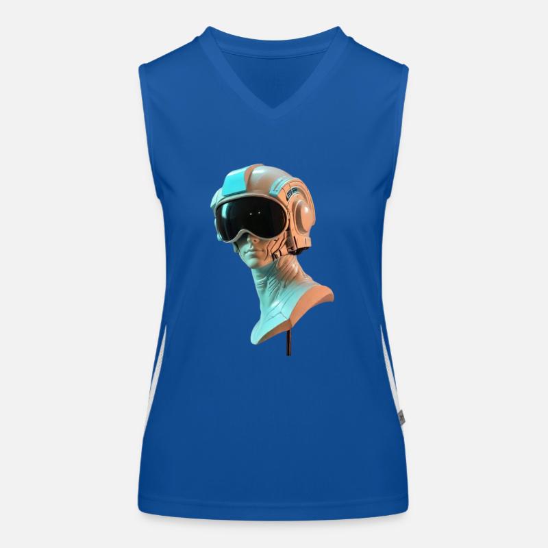 différent Débardeur respirant contrasté Femme